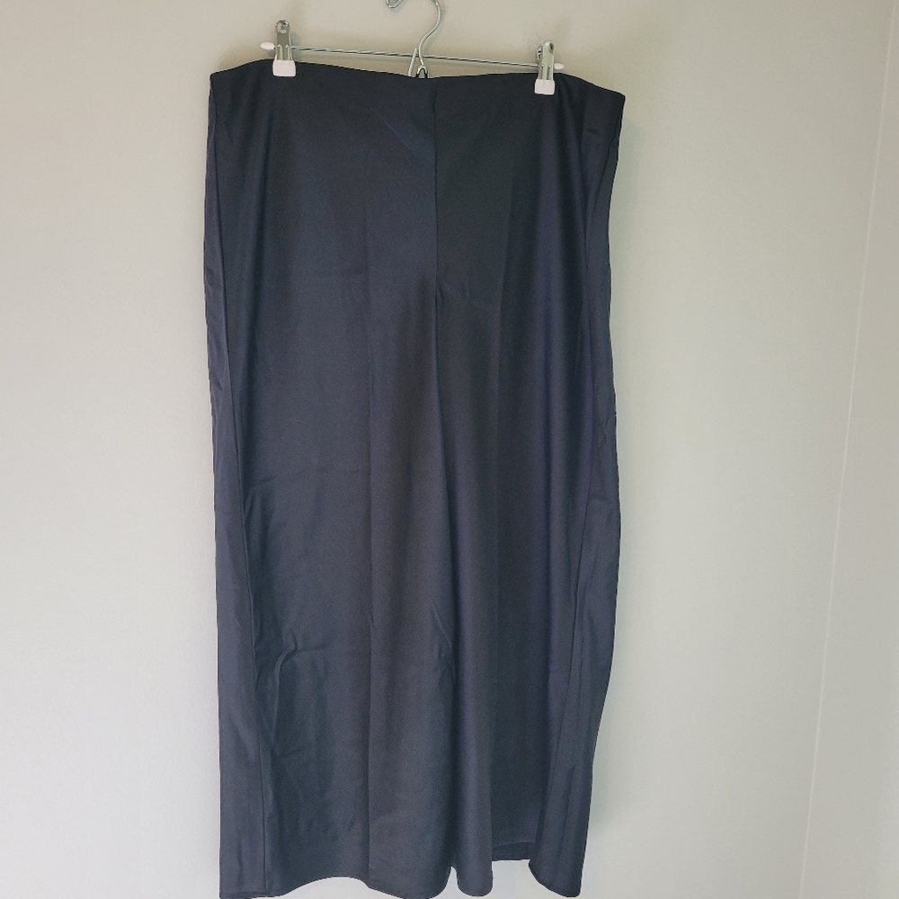 Joie Black Satin Wide Leg Pants